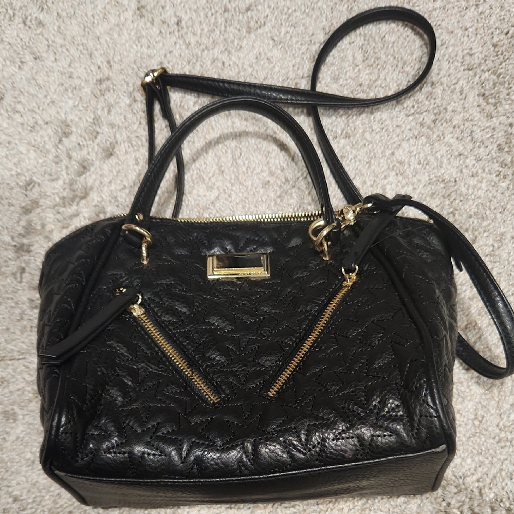 Elegant Black Quilted Handbag Juicy Couture Purse